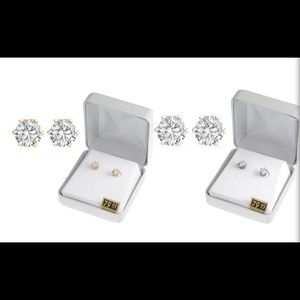 COPY - Cubic Zirconia Earrings New in Box